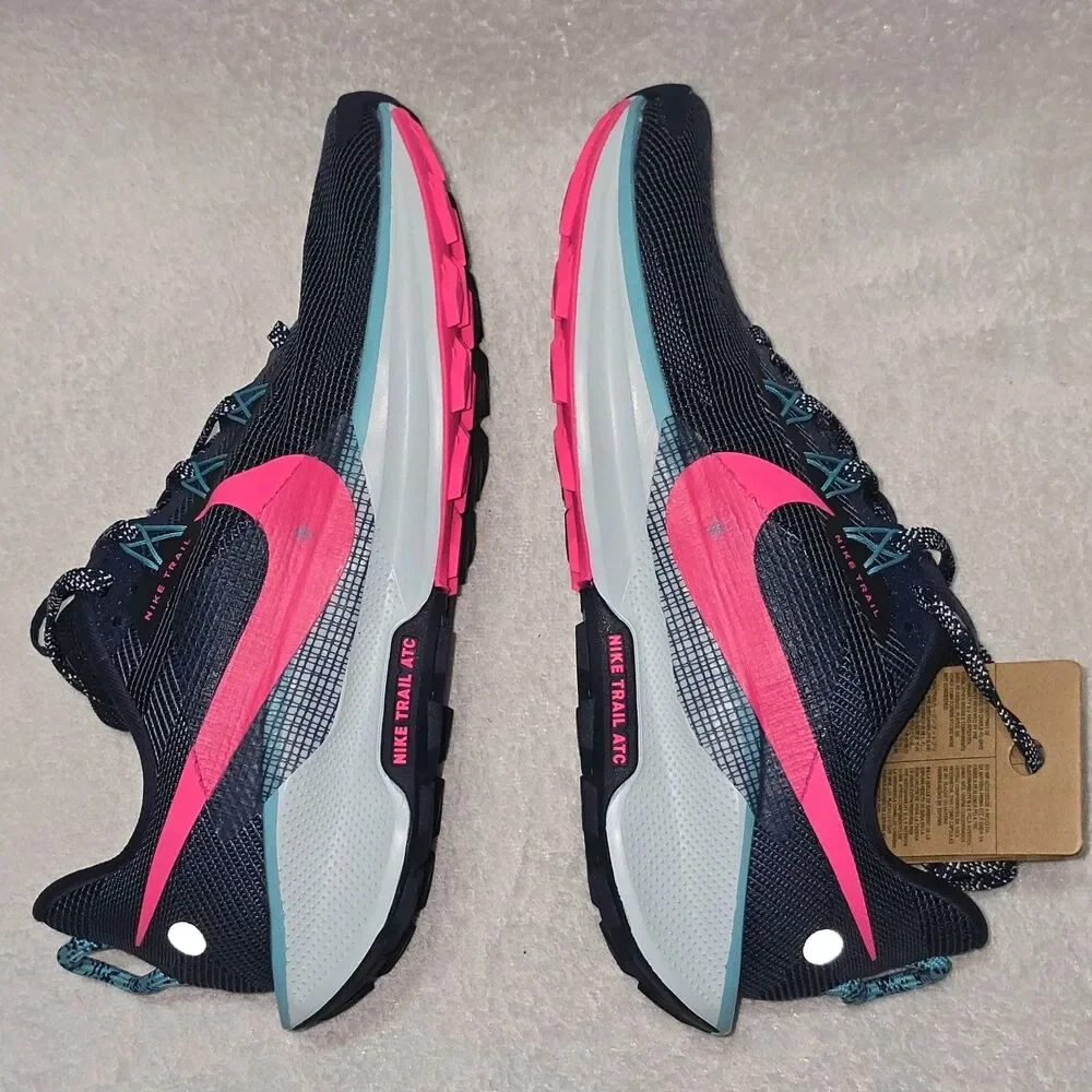 NEW Nike Pegasus Trail 5 Men's Sz 7.5 Sneakers 'Midnight Navy' DV3864-403 Shoes